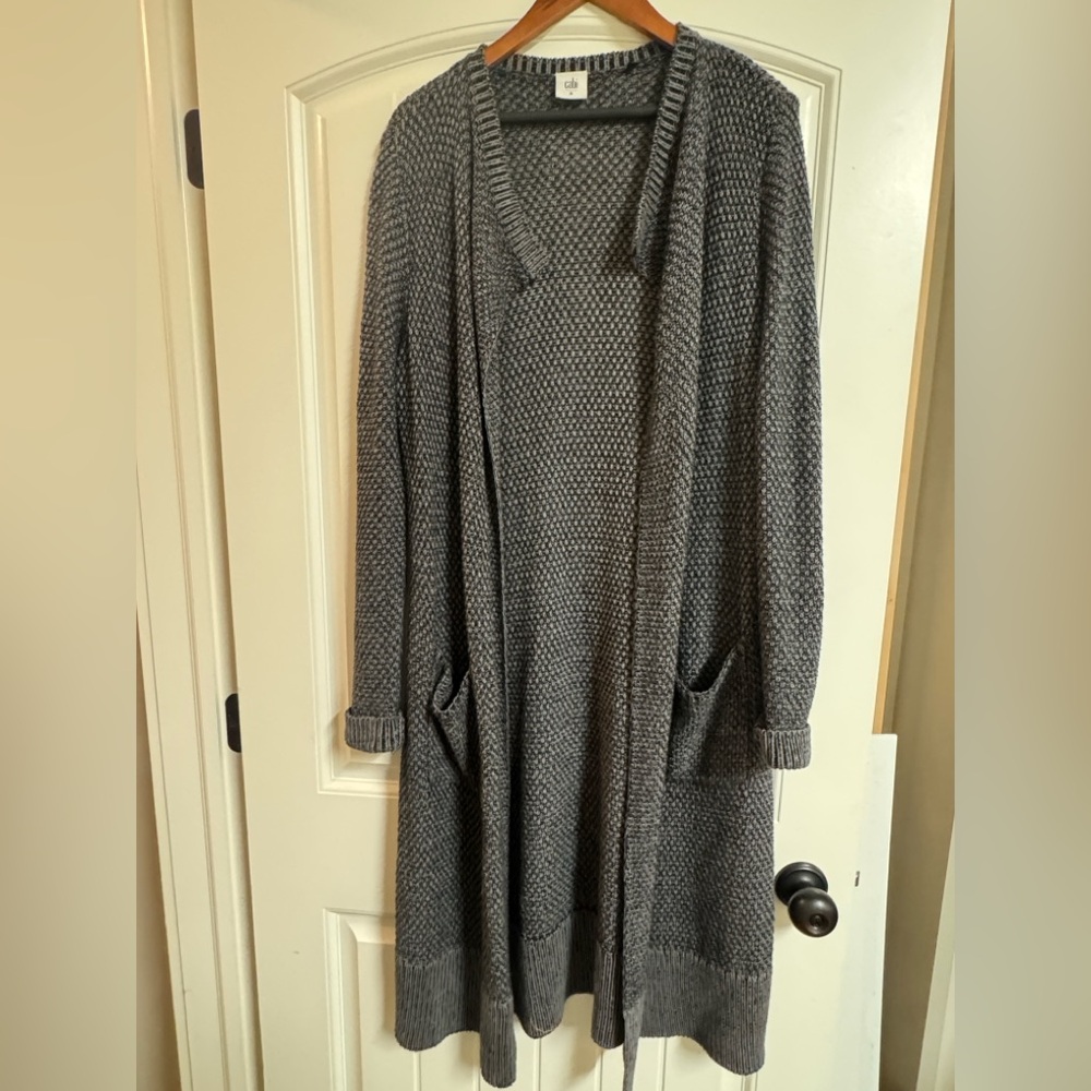 Gray Women's Sweater Cardigan